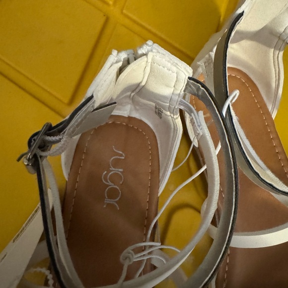 Sugar Big Girls Gladiator Sandals Kids  size 5 - Picture 4 of 5